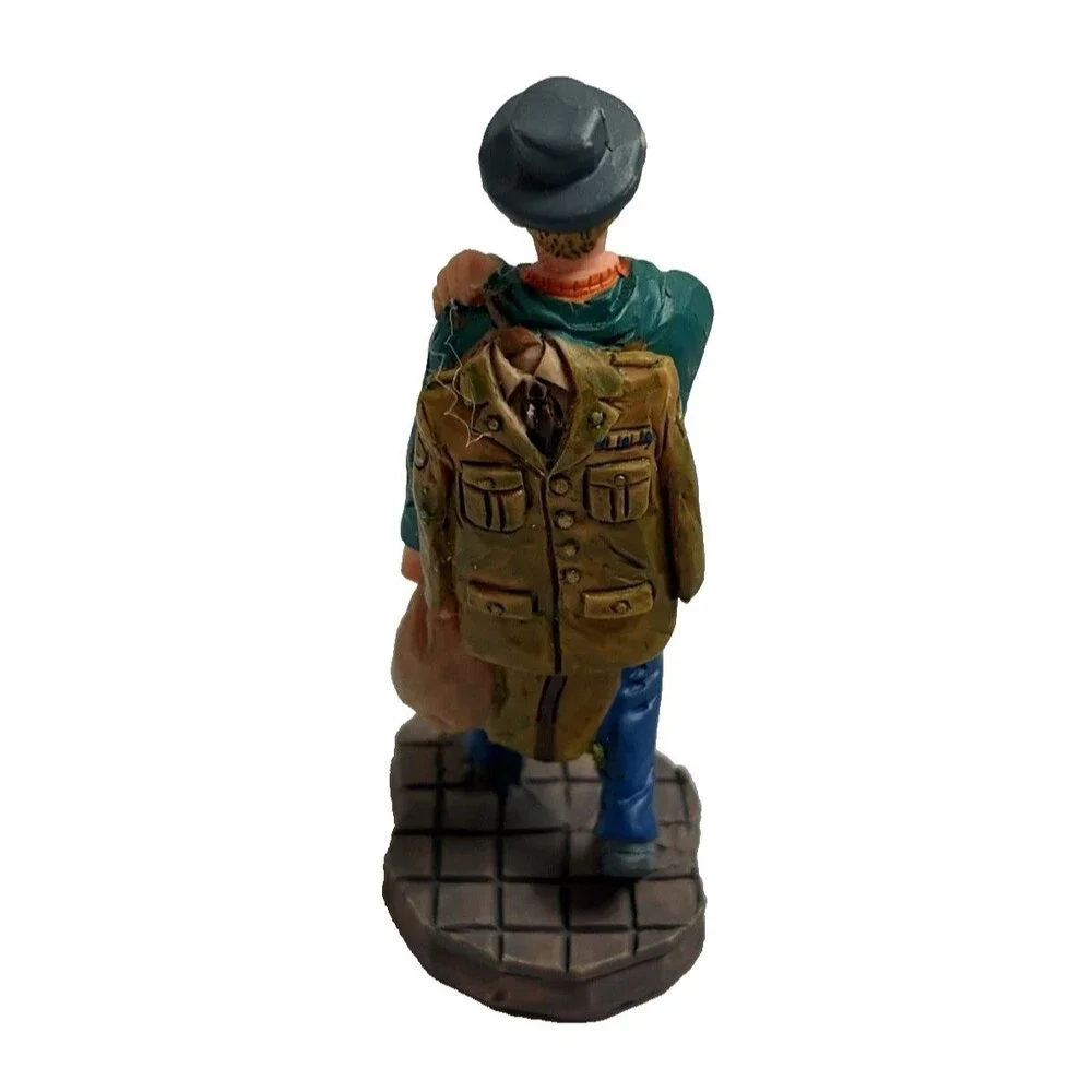 Lemax Christmas Holiday Village Accessory Soldier Coming Home Military